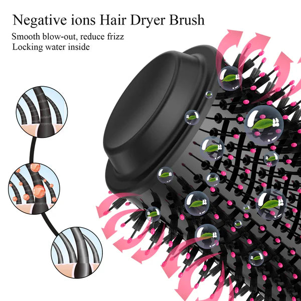 3-in-1 Hair Dryer & Volumizing Brush – Salon-Quality Styling at Home