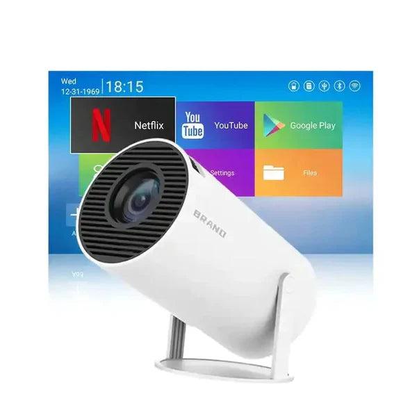 Portable Smart Mini Projector with HD Streaming