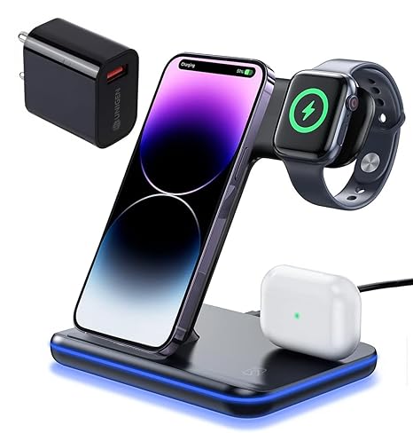 3-in-1 Ultimate Wireless Charging for All Your Devices!